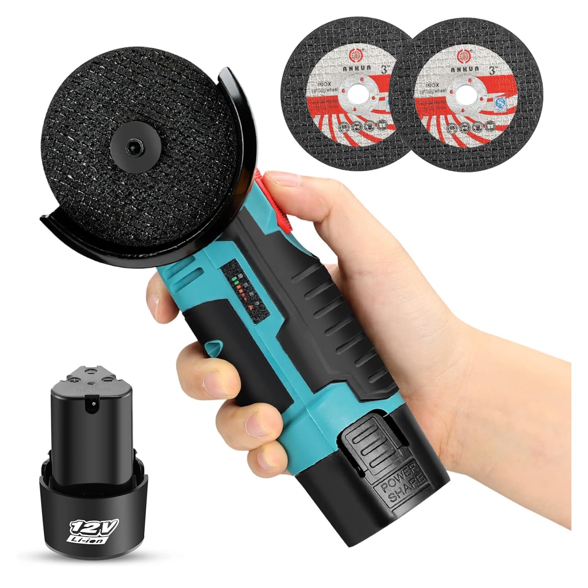 Miniatura 5 de Pulidora inalámbrica 12V con Maletin